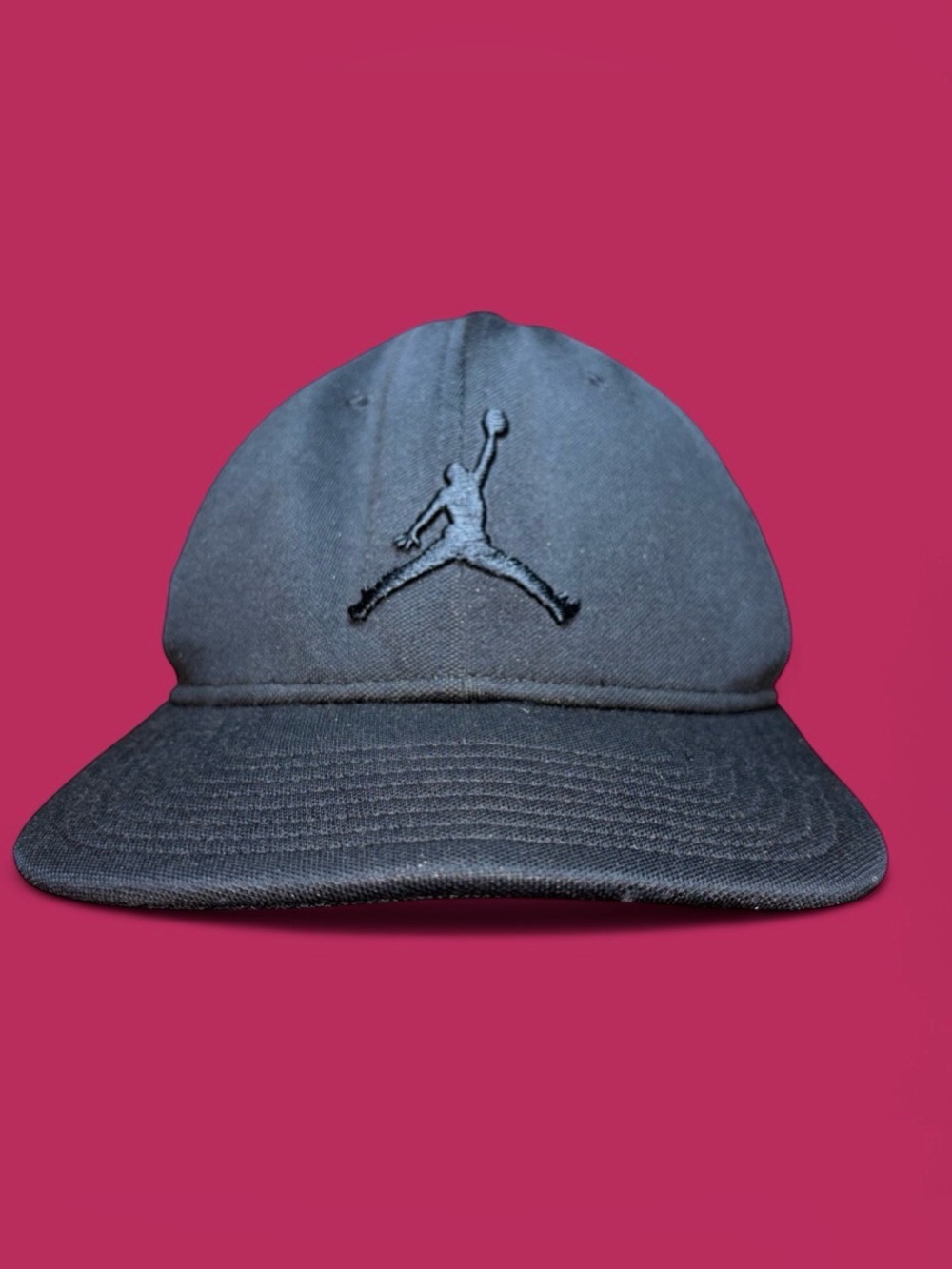 Nike Jordan Black Jumpman Baseball Hat